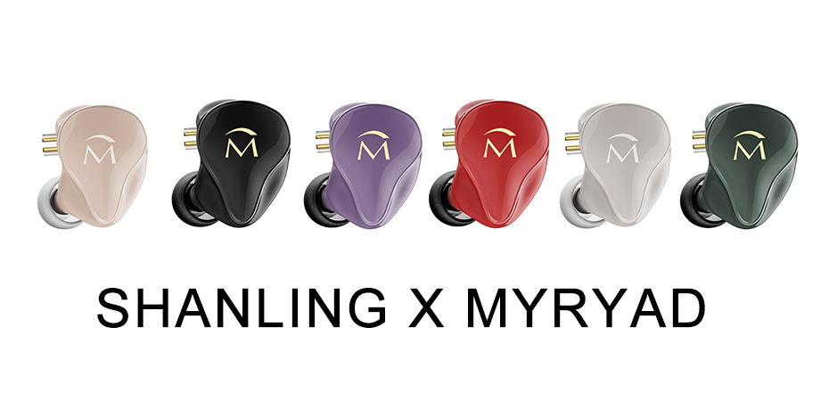 SHANLING X MYRYAD 特別版 MUSIC 1 耳機正式發布！